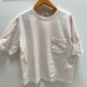 Uniqlo oversized essentials tee